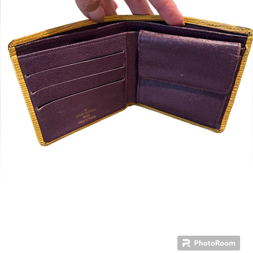 Louis Vuitton Yellow Epi Wallet - Picture 3 of 13